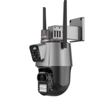 Камера видеонаблюдения P11-6MP Wi-Fi 2 объектива 3MP+3MP уличная с удаленным доступом