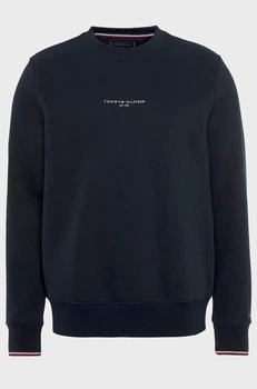 Чоловічий світшот Tommy Hilfiger з логотипом спереду XL синій