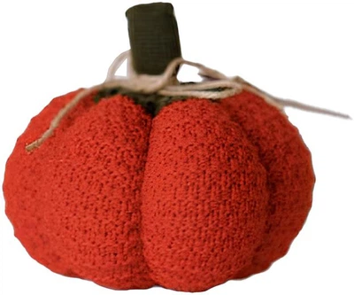 Декоративний текстильний виріб Прованс Pumpkin Помаранчевий 25 см (40271) (4823093472433)