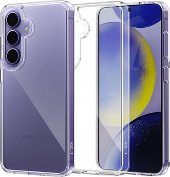 Etui plecki Tech-Protect FlexAir Hybrid Case do Samsung Galaxy S25 Plus Transparent (5906302322237)