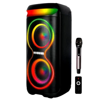 Портативная беспроводная Bluetooth колонка XO F70 |40W, BT5.0, USB/TF/TWS, 10h| караоке с микрофоном и RGB подстветкой