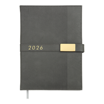 Щоденник 2027 LEROY A5 сірий