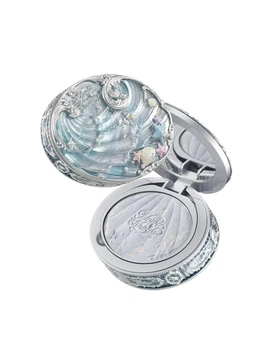 Запеченная пудра от Flower Knows из коллекции Shell's Jewel (01 Cloudy Blue)