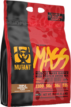 Гейнер Mutant Mass 6800 г Потрійний шоколад (0627933026565)