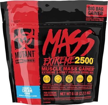 Гейнер Mutant Mass Extreme 2500 2720 г Cookies Cream (811662029502)