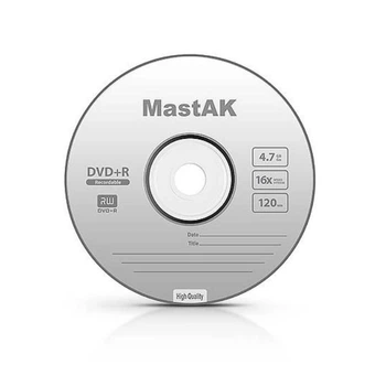 Диск MastAK DVD+R 4,7 Gb 16x 1 шт