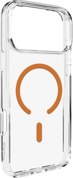 Панель Puro Puro Lite Mag для iPhone 17 Pro Orange\Transparent (8018417527272)