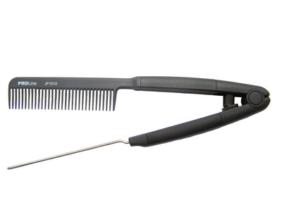 Расческа-зажим Proline Splint Comb с металлическим держателем Carbon Black