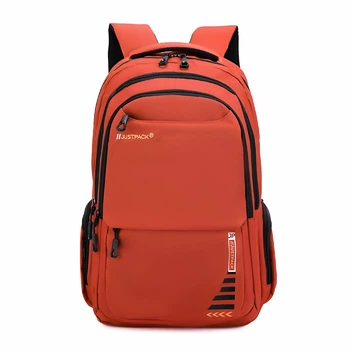 Універсальний міський рюкзак Justpack з ортопедичною спинкою помаранчевий 31 х 48 х 19 см (5778)