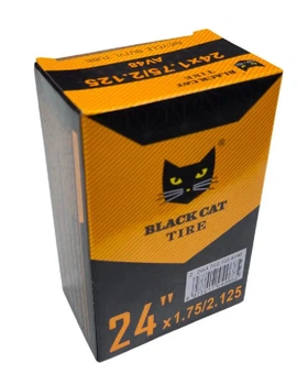 Камера велосипедна BLACK CAT 24 х 1.75 / 2.125 AV (48 mm)