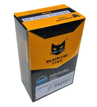 Камера антипрокольна BLACK CAT 29 x 2.125 / 2.40 AV (48 мм) з герметиком