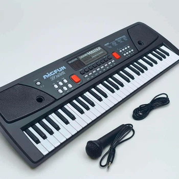 Детский синтезатор BigFun BF-630A1 — 61 клавиша, микрофон, запись, USB, музыкальный инструмент
