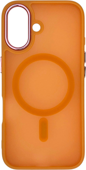 Панель Wozinsky Fashion Case MagSafe для Samsung Galaxy S25 Orange (5907769370526)