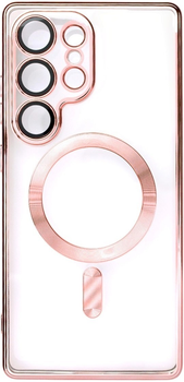 Панель Wozinsky Electroplated Case Magsafe для Samsung Galaxy S25 Ultra Pink (5907769369827)
