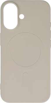 Etui Wozinsky Liquid Silicone Case MagSafe do Samsung Galaxy S25+ Beige (5907769369964)