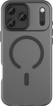 Etui Hurtel Magnetic Abrasive do Apple iPhone 17 Pro Black (5907769379703)