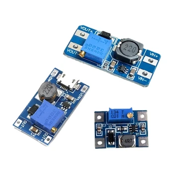 Преобразователь напряжения MT3608 повышающий DC-DC 2-24В до 28В модуль MicroUSB