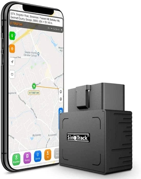 Самый Легкий в Установке GPS-трекер SinoTrack ST-902 Original OBD-II OBDII OBD2 + Аккумулятор Точный Автомобильньный