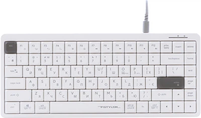 Клавиатура проводная A4Tech FX53 USB White (4711421002400)