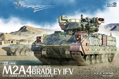Збірна модель 1/35 Американська БМП M2A4 Бредлі з CVTESS Magic Factory 2012