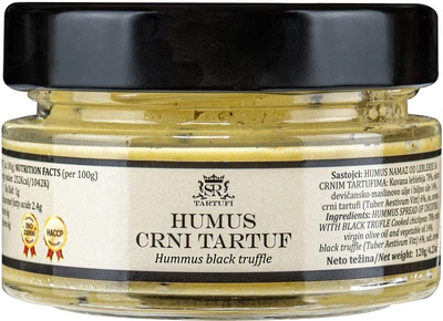Хумус TARTUFI с черным трюфелем 120 г (8606109659563)