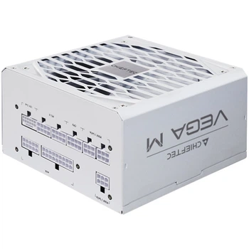 Блок живлення Chieftec VEGA M 1000W ATX 3.1 135mm 80+ Gold повністю модульний білий(TDB_DC2FC1F59C82)