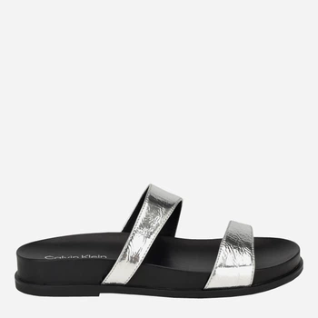 Женские шлепанцы Calvin Klein 645943614 37 Серебристые (1159845397)