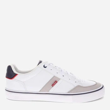 Мужские кеды низкие Levi`s 100116025 44.5 Белые (1159845288)