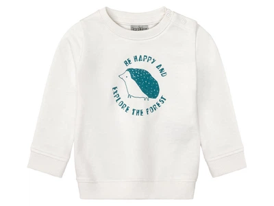 Світшот з двунитки для хлопчика Lupilu LIDL 413721 074-80 см (6-12 months) білий