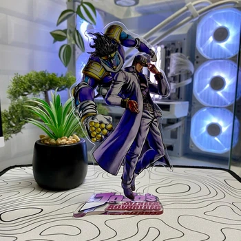 Акриловая Фигурка Невероятные приключения ДжоДжо JoJos Bizarre Adventure Куджо Джотаро 4 15см