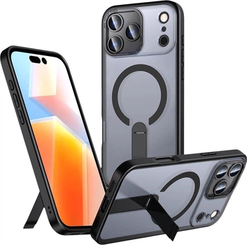 Etui Hurtel Hybrid Armor X do Apple iPhone 17 Pro Max Black (5907769379475)