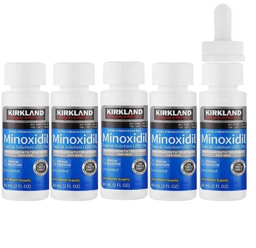 Лосьйон minoxidil 5% KIRKLAND (5 флаконів) + дозатор