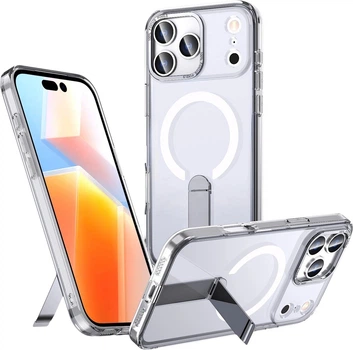 Etui Hurtel Hybrid Armor X do Apple iPhone 17 Pro Transparent (5907769379499)