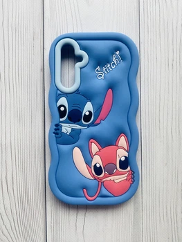 Чехол силиконовый 3D Case на Samsung Galaxy A15 (A155) / M15 Стич