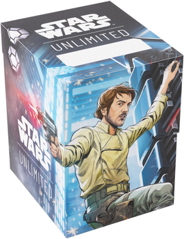 Pudełko na karty Gamegenic Star Wars Unlimited Card Game - Soft Crate - Cassian Andor/Dedra Meero (4251715419298)