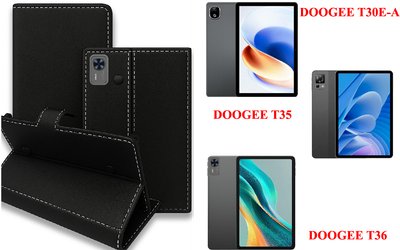 Книга-трансформер Armor для планшета DOOGEE T30E-A, T35, T36, цвет Black