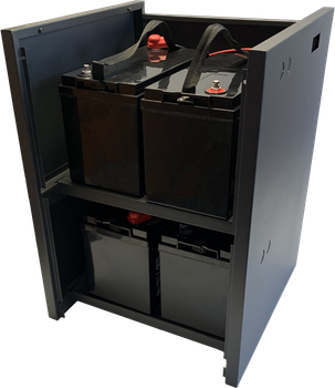 Obudowa akumulatorów IPS KU-C-4 dwurzędowa dla 4 x 12V/100Ah (5902135162620) Obudowa akumulatorów IPS KU-C-4 dwurzędowa dla 4 x 12V/100Ah (5902135162620)