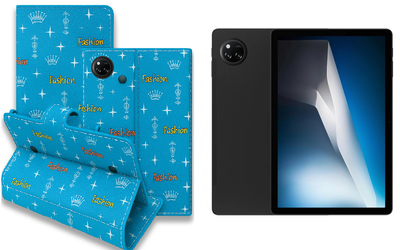 Книжка-трансформер Armor для планшета DOOGEE Tab A9 Pro+, колір Feshn-Blue