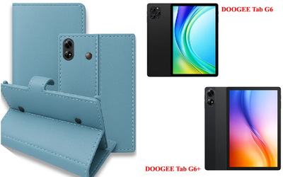 Книга-трансформер Armor для планшета DOOGEE Tab G6, DOOGEE Tab G6+, цвет Blue