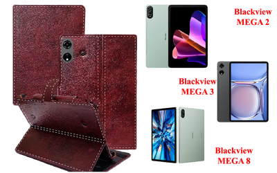 Книга-трансформер Armor для планшета Blackview MEGA 2, MEGA 3, MEGA 8, цвет Viski
