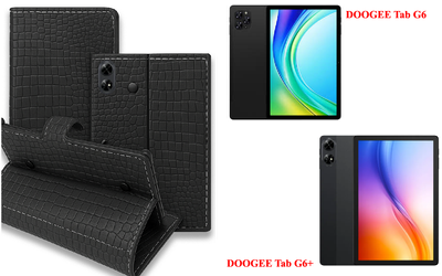 Книга-трансформер Armor для планшета DOOGEE Tab G6, DOOGEE Tab G6+, цвет Krokodil