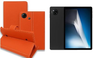Книга-трансформер Armor для планшета DOOGEE Tab A9 Pro+, цвет Orange