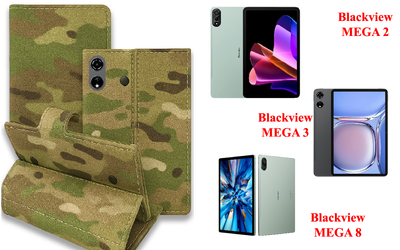 Книга-трансформер Armor для планшета Blackview MEGA 2, MEGA 3, MEGA 8, цвет Myltikam