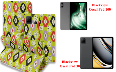 Книга-трансформер Armor для планшета Blackview Oscal Pad 100, Oscal Pad 30, цвет Kamni