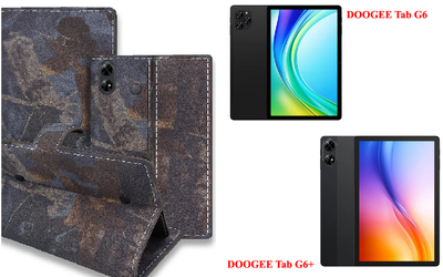 Книга-трансформер Armor для планшета DOOGEE Tab G6, DOOGEE Tab G6+, цвет Hrab