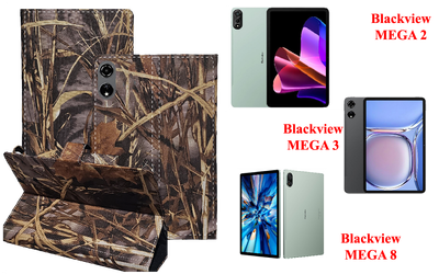 Книга-трансформер Armor для планшета Blackview MEGA 2, MEGA 3, MEGA 8, цвет Kamush