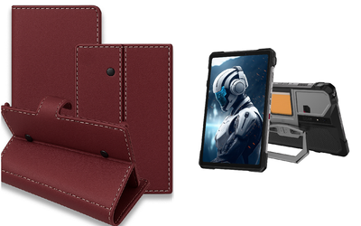 Книга-трансформер Armor для планшета Unihertz Tank Pad E, цвет Bordo