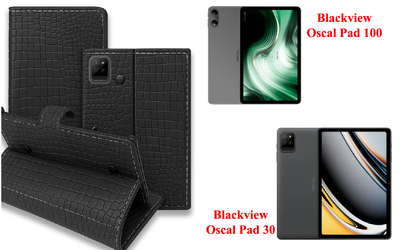 Книга-трансформер Armor для планшета Blackview Oscal Pad 100, Oscal Pad 30, цвет Krokodil