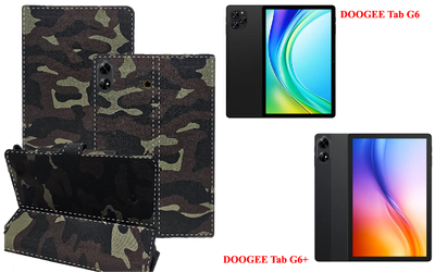 Книжка-трансформер Armor для планшета DOOGEE Tab G6, DOOGEE Tab G6+, колір Xaki-TM