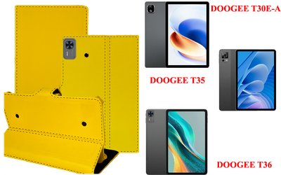 Книга-трансформер Armor для планшета DOOGEE T30E-A, T35, T36, цвет Yellow